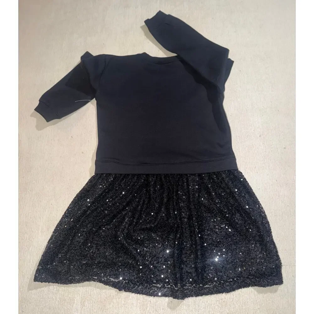Hello kitty the children place girls sweater dress sequins dress